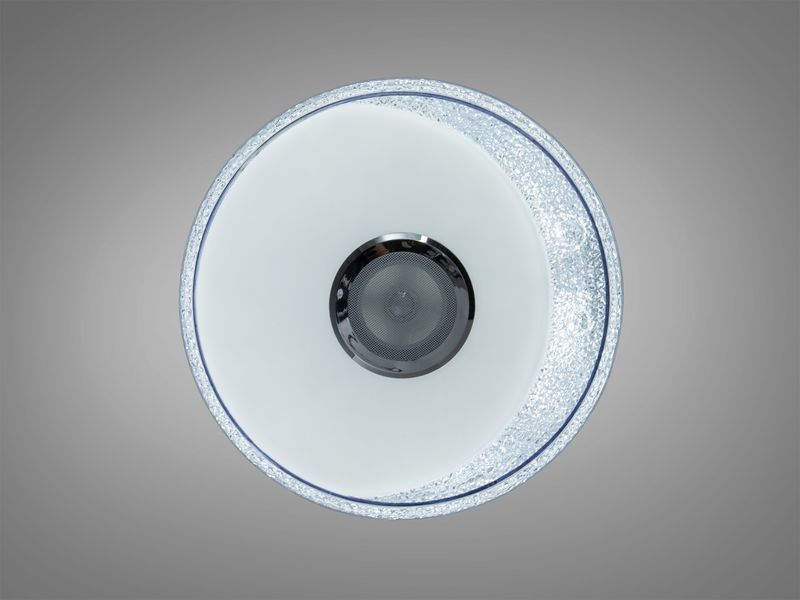 Смарт LED люстра біла RGB 70 Вт Bluetooth DB-8308/400RGB+MP3 фото
