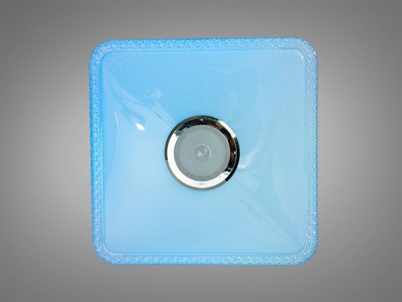 Смарт люстра LED квадрат біла 70 Вт RGB BT TUYA DB-8501C/400x400RGB+MP3+TUYA фото