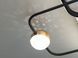 Стельова LED люстра MX2990 білий чорний 55Вт з пультом дистанційного керування MX2990-2+2A WH+BK фото 5