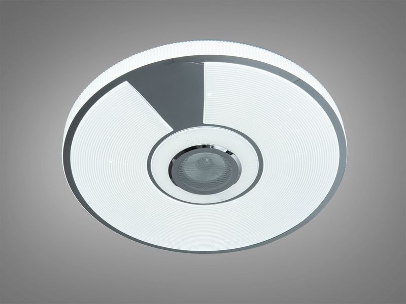 Світильник смарт LED білий 80Вт RGB MP3 DB-8309/500RGB+MP3 фото