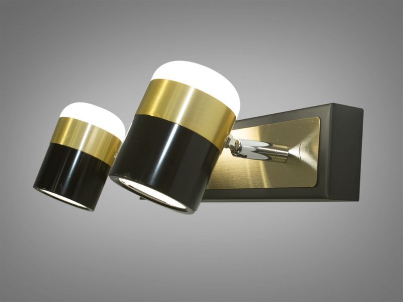 Настінний LED світильник латунь 8 Вт CCT вимикач 5970/2 фото