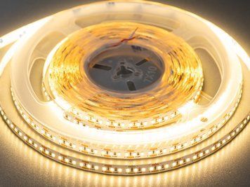 LED стрічка 12В, 180 діодів на метр, 10мм, нейтральний P12-2835-180-WW-20-10 фото