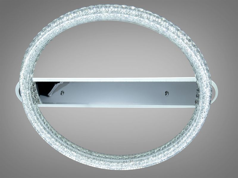 Стельова LED люстра хром 280 Вт з пультом MX6027/800HR фото