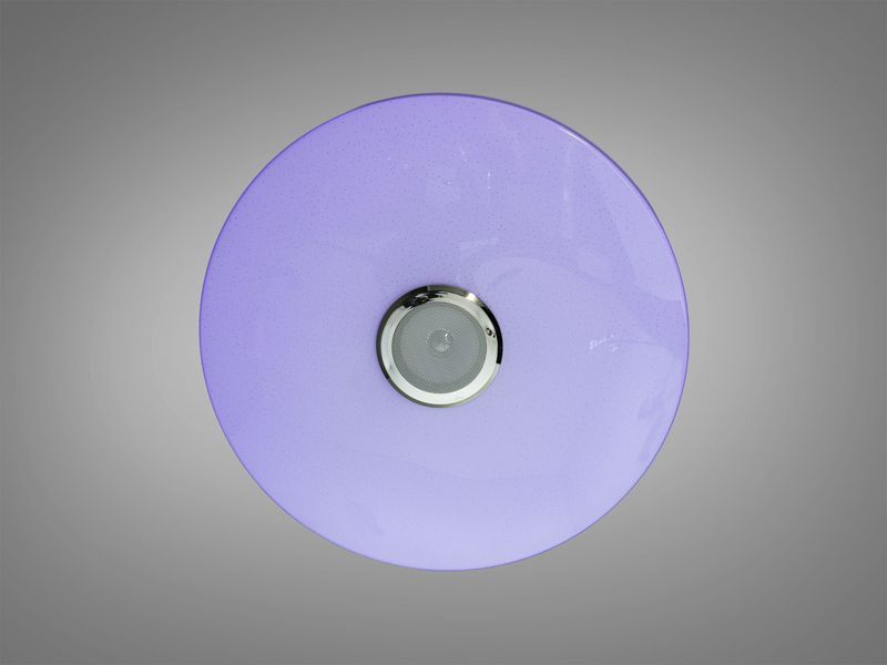 Стельова смарт люстра LED біла RGB динамік 80 Вт DB-8310/500RGB+MP3 фото