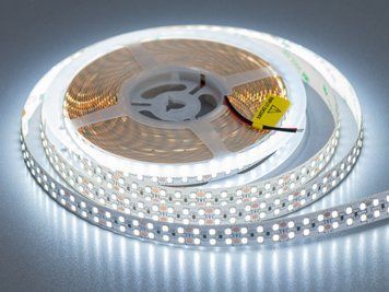 LED стрічка CCT 12В, 240 діодів на метр, 15мм, теплий+холодний N12-2835-240-CW+WW-20-15 фото