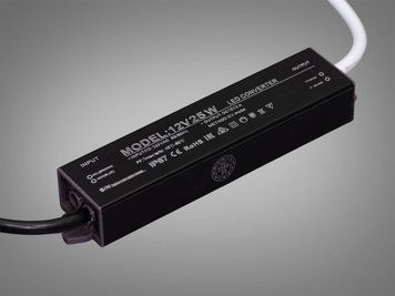 Ультратонкий блок живлення 12В, 25Вт, 2.1А, герметичний PPF-SY-C-12v-25w фото