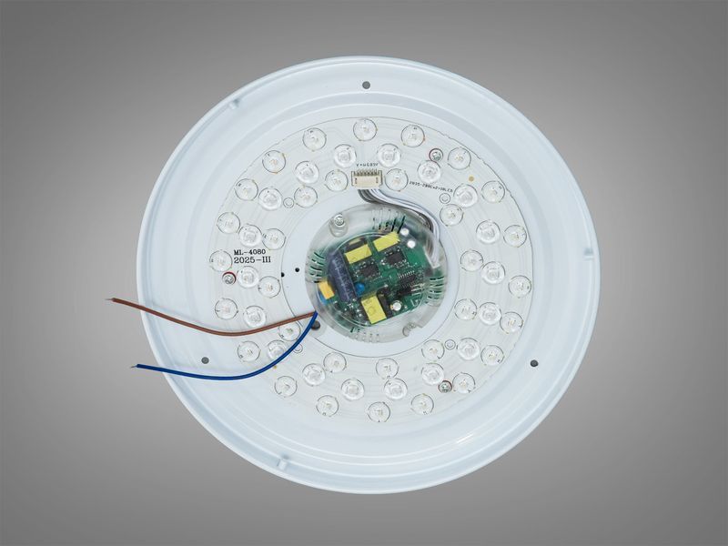 Люстра стельова Diasha Смарт біла LED RGB 45Вт DB-8314/300RGB фото