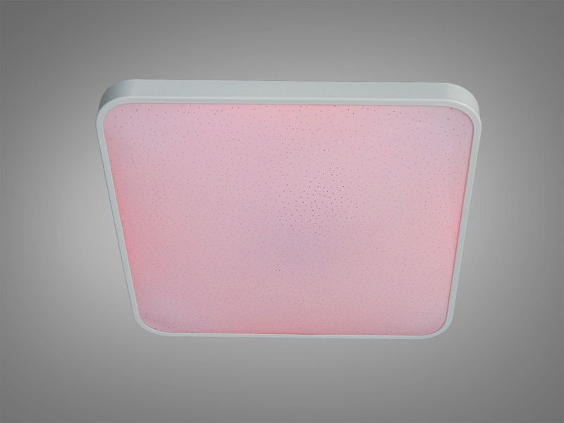 Смарт люстра LED RGB 70 Вт біла з пультом DB-8501B/400x400RGB фото