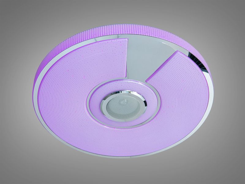 Смарт світильник RGB 80 Вт білий з колонкою DB-8309/500RGB+MP3+TUYA фото