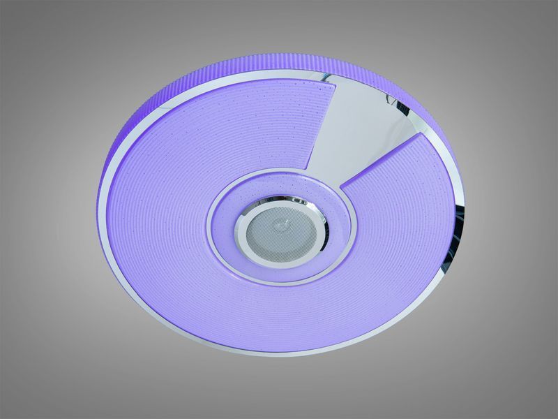 Смарт світильник RGB 80 Вт білий з колонкою DB-8309/500RGB+MP3+TUYA фото