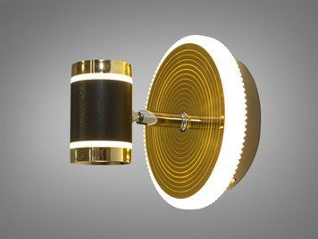 LED підсвітка для дзеркал золото чорний 12W CCT 5927/1 фото