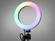 RGB селфі лампа, діаметром 16см, 20 Вт, без штативу SL-6RGB фото 1